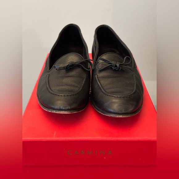 Carmina Shoes - Carmina Unlined String Loafers 1659 Drac